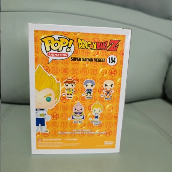 Super Saiyan Vegeta Dragon Ball Z 2019 Summer Convention‎ Exclusive Funko Pop - Picture 4 of 5